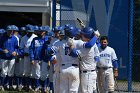 Baseball vs MIT  Wheaton College Baseball vs MIT in the  NEWMAC Championship game. - (Photo by Keith Nordstrom) : Wheaton, baseball, NEWMAC